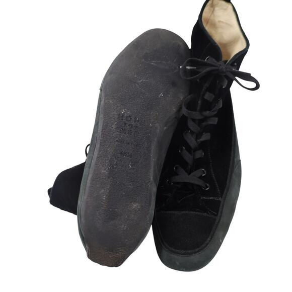 Hope For Men Italian Leather Crushed Velvet Sneakers main image 5